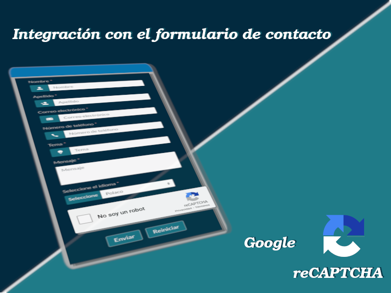 Integración de Google reCAPTCHA con el formulario de contacto